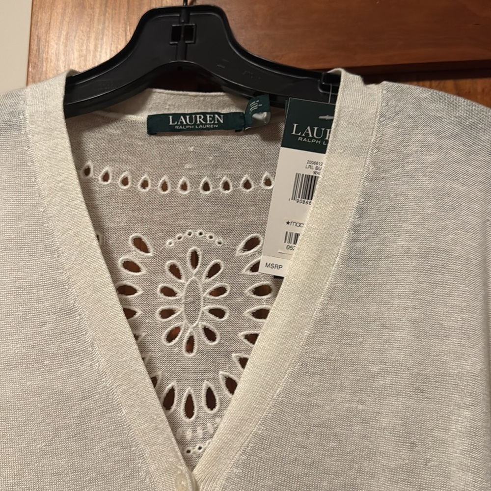 Lauren Ralph Lauren NWT Cardigan - Picture 4 of 6
